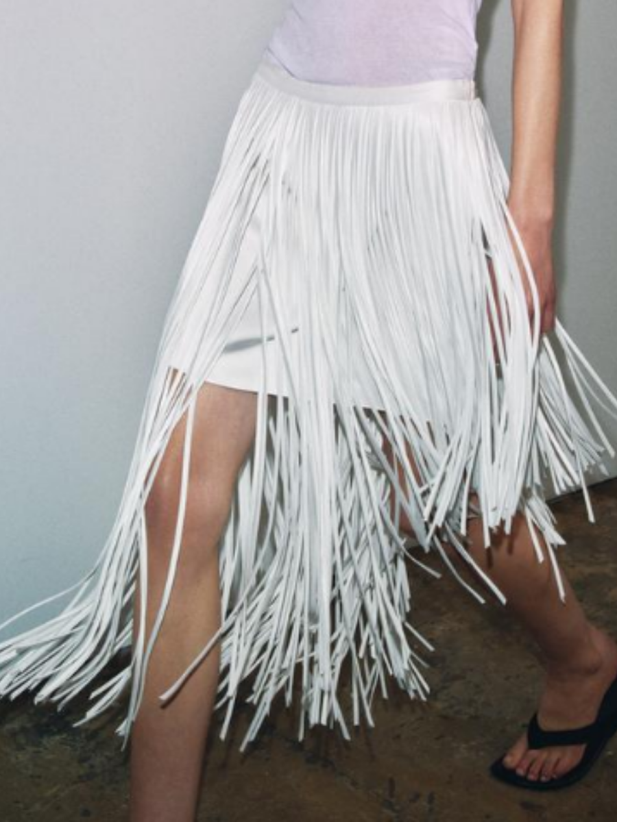 Chic Fringe Skirt