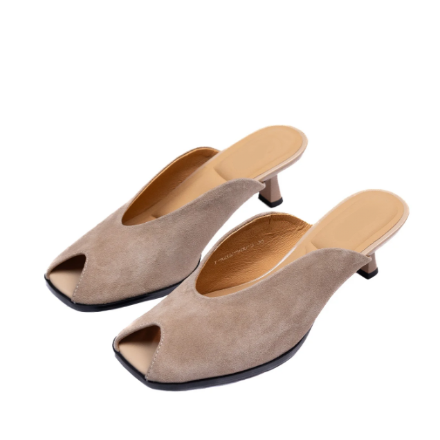 Chic Suede Mules