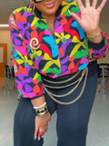 Comfy Colorful Blouse