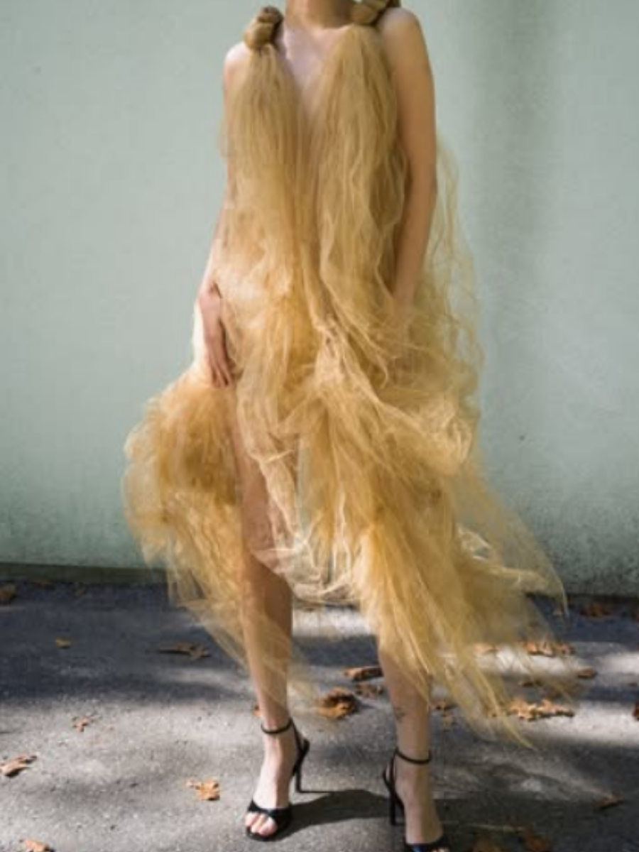 Sexy Tulle Top Dress