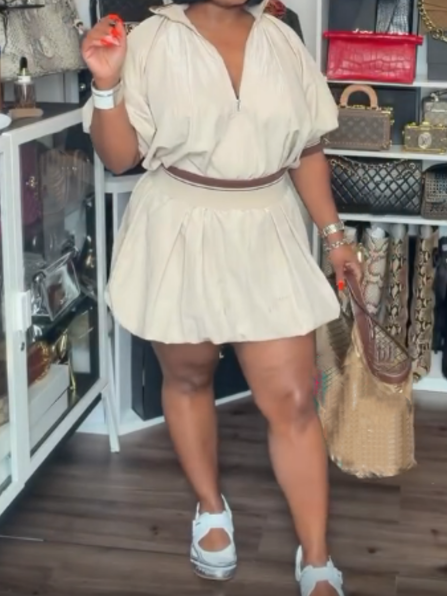 Adorable Bubble Shorts Set