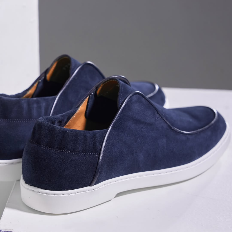 Men's Slip On Shoes With Elastic Heel