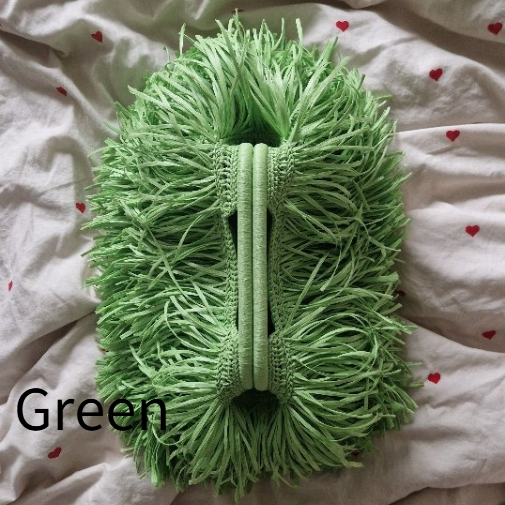 Casual Raffia Fringe Bag