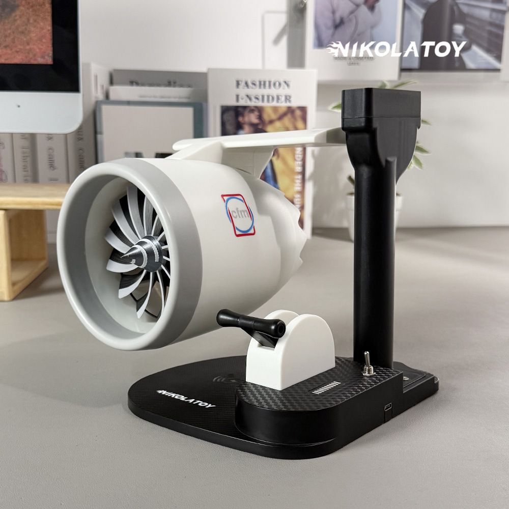 Dsektop JetFan-Equipped With Wireless Charging  And Humidifier