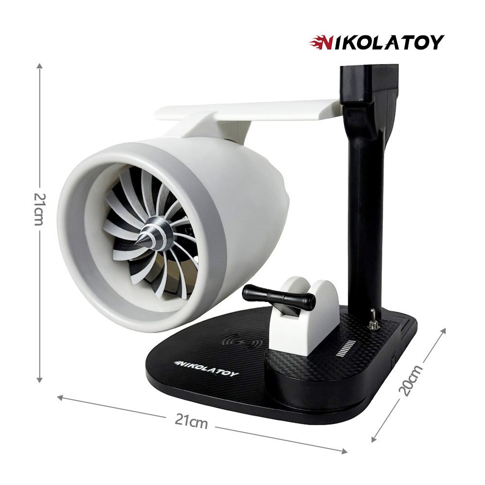 Dsektop JetFan-Equipped With Wireless Charging  And Humidifier