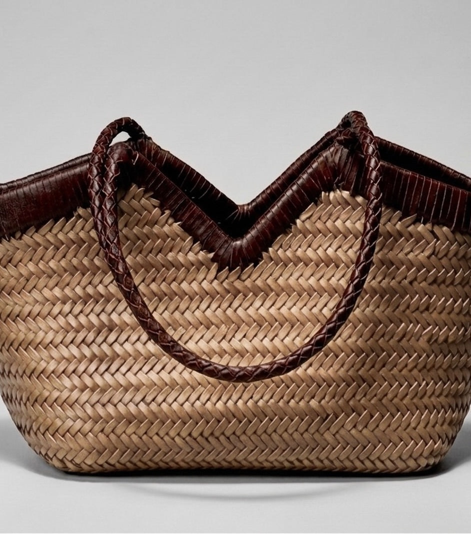 Woven Handmade Tote  Bag