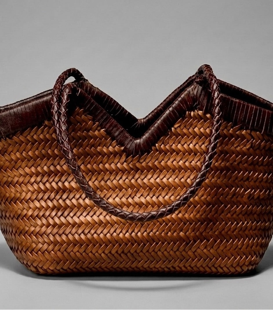 Woven Handmade Tote  Bag