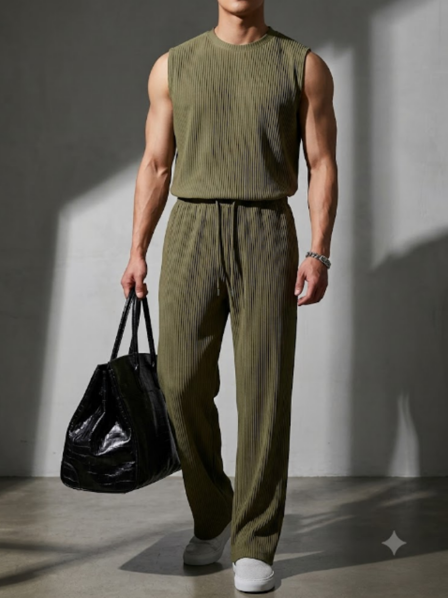 Men's Casual Sport Set For Daily Wear