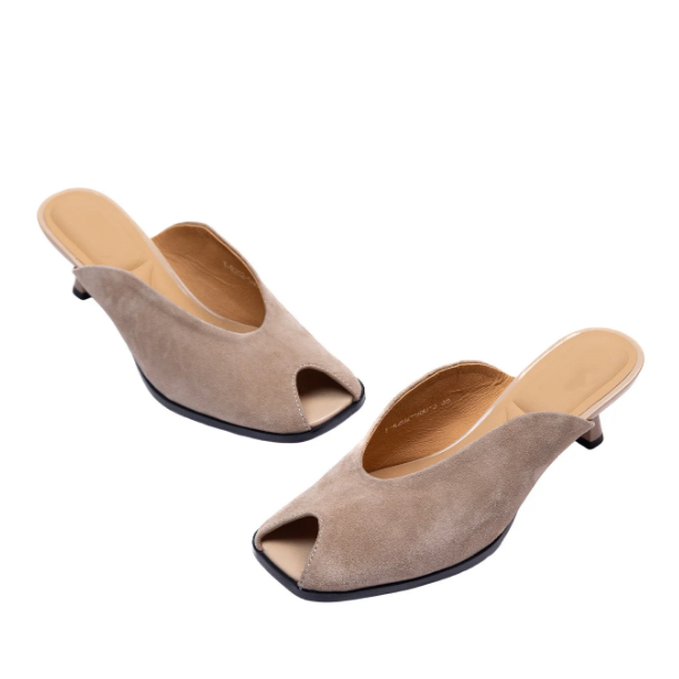Chic Suede Mules