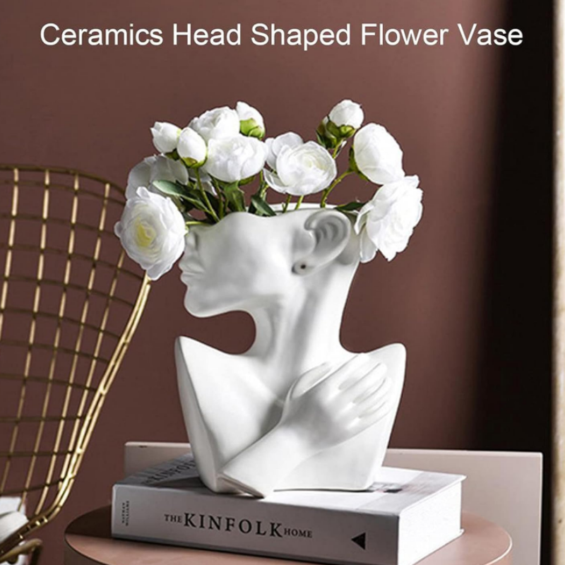 Modern Face Vase