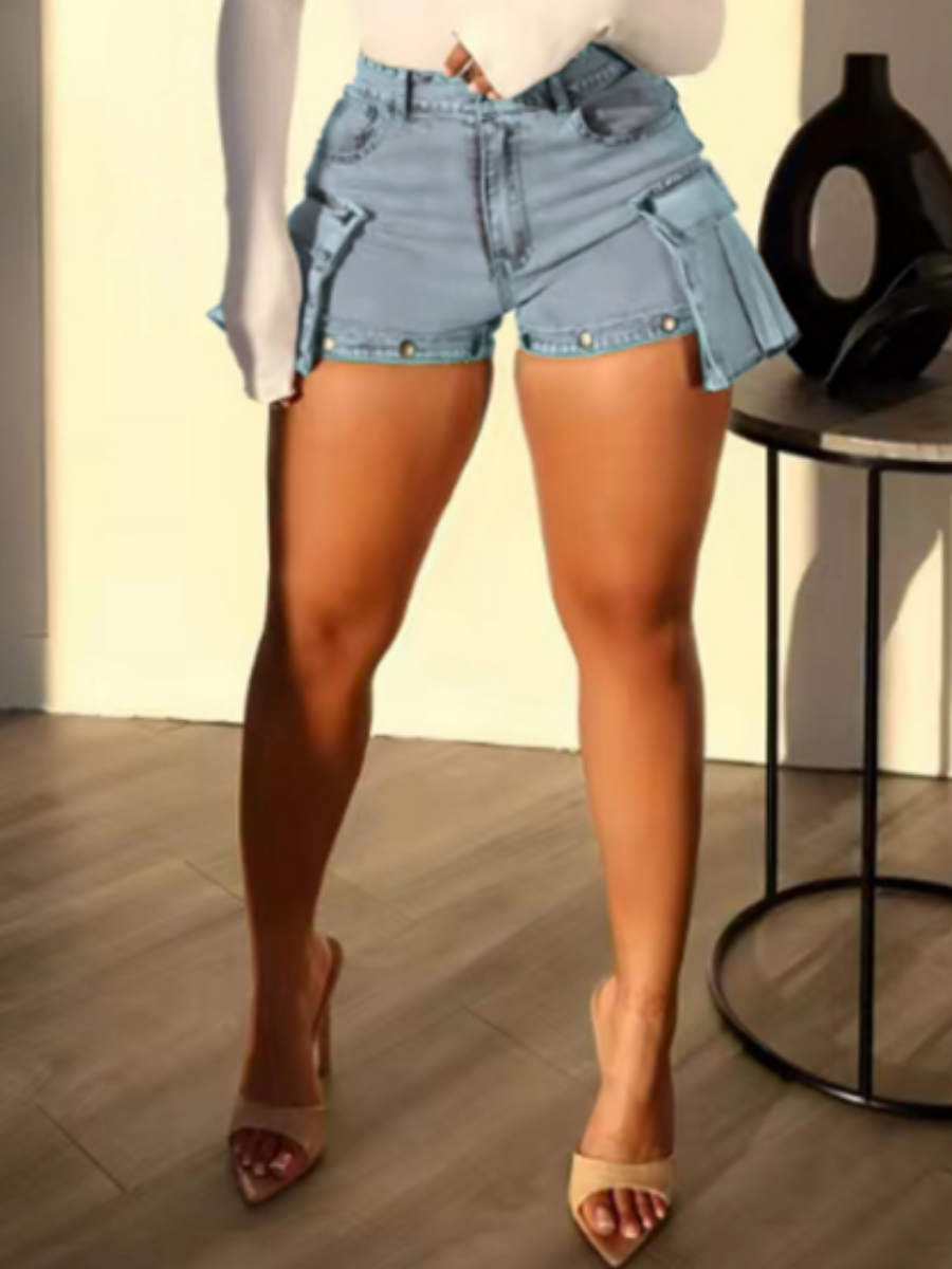 Cargo Detachable Jeans