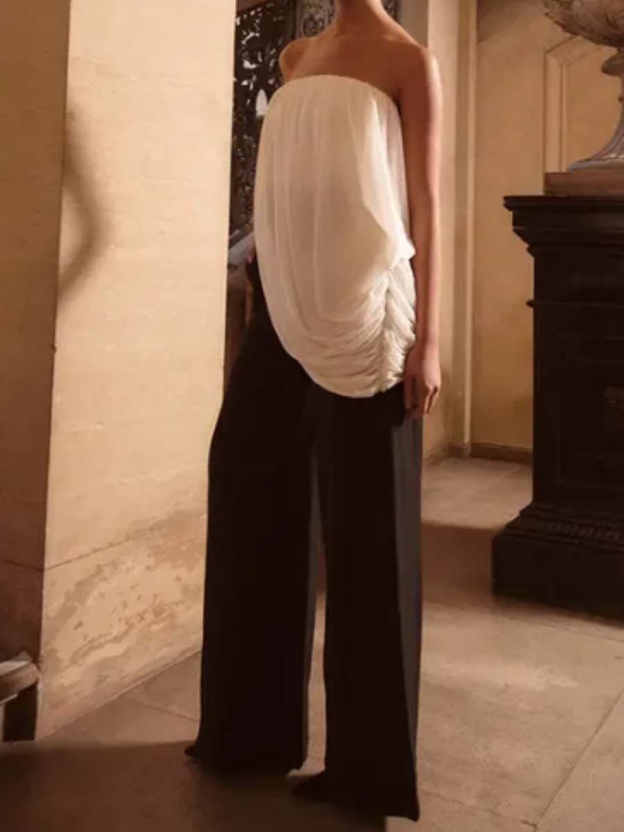 Chill Black White Jumpsuit