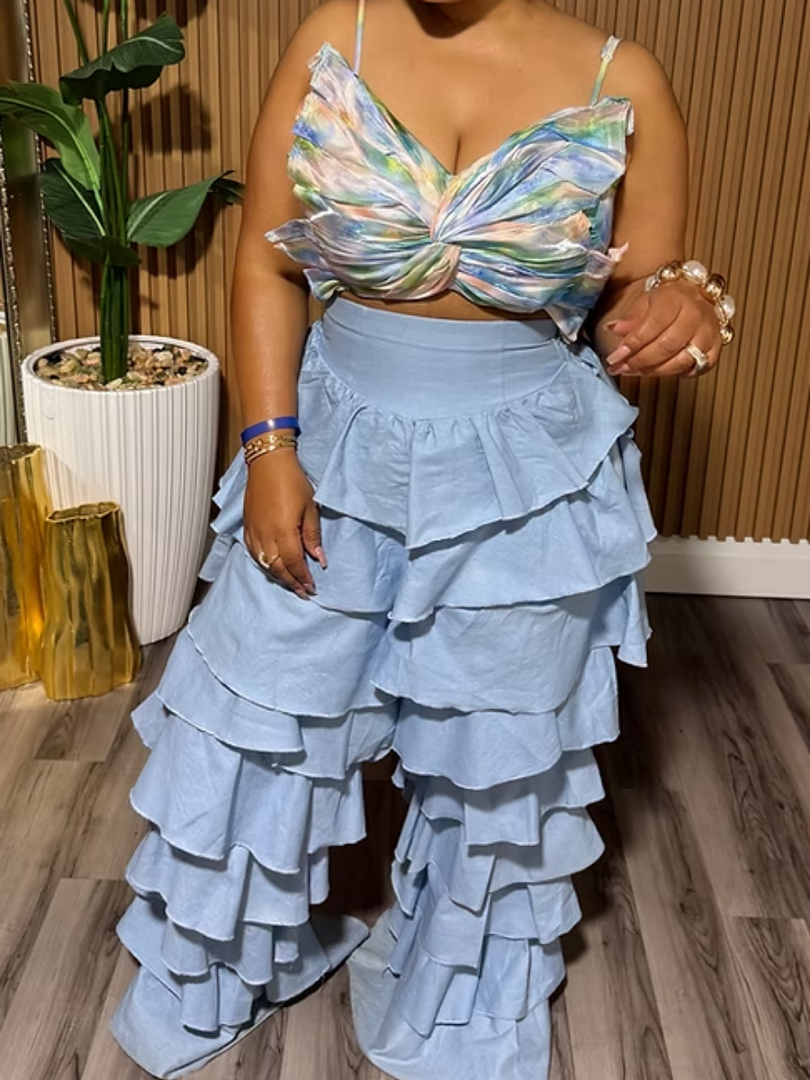 Elegant Statement Top Set