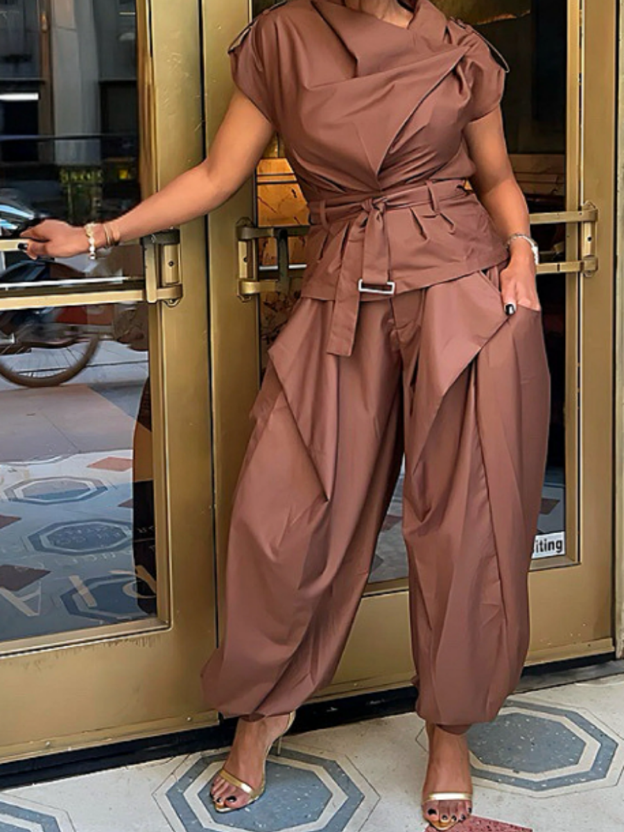 Irregular Design Cargo Set