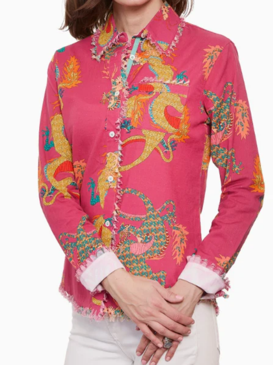 Mystic Dragon Print Shirt