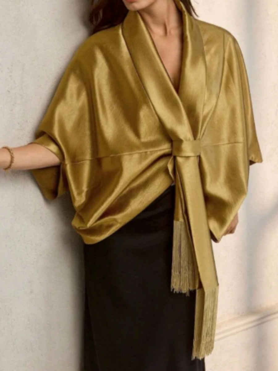 Demure Luxury Top