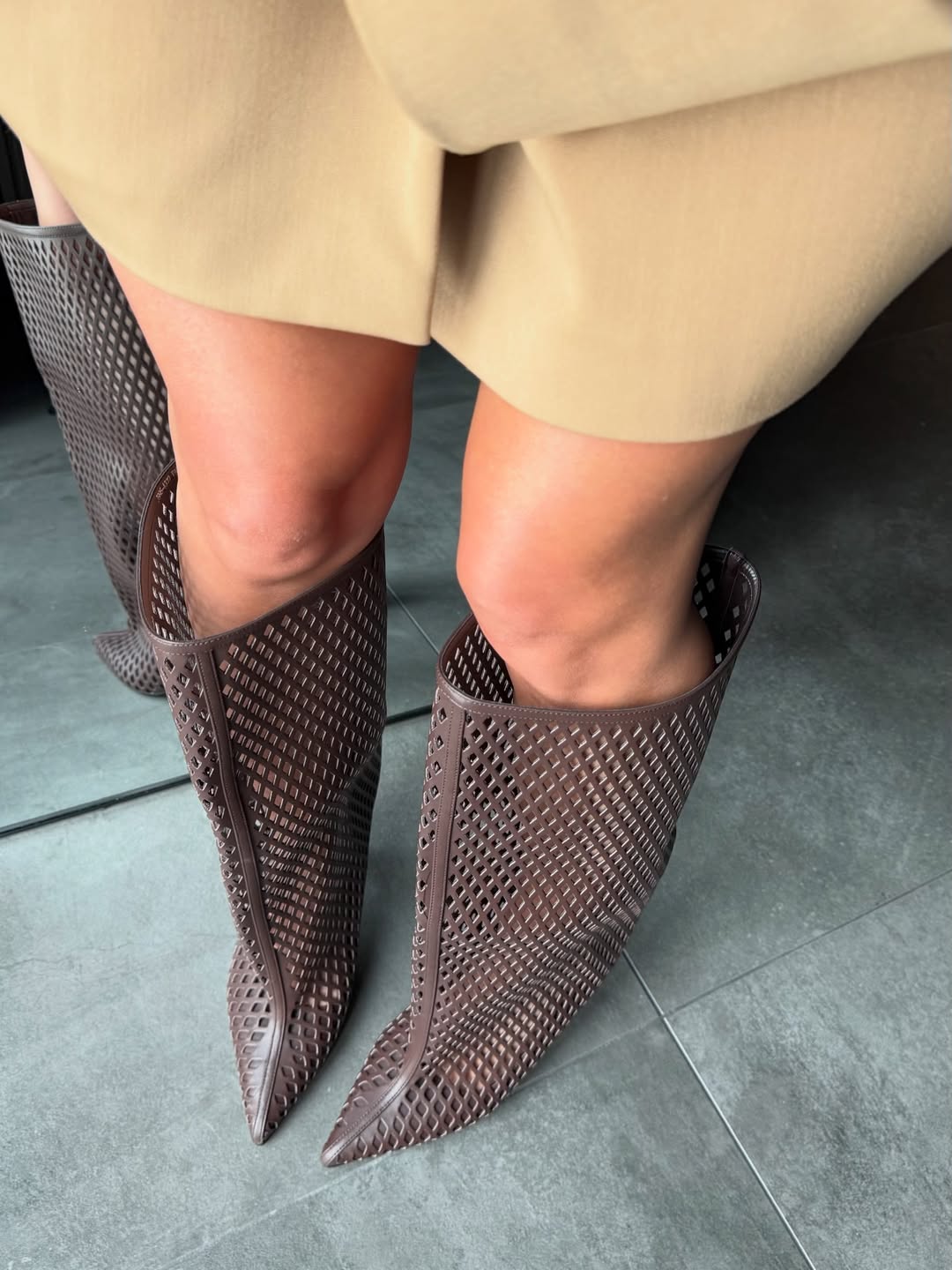 Women's Breathable Hollow Boots