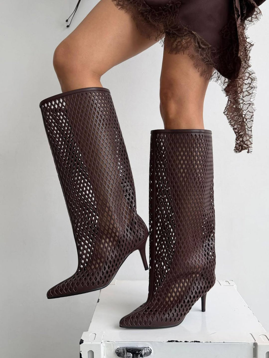 Women's Breathable Hollow Boots