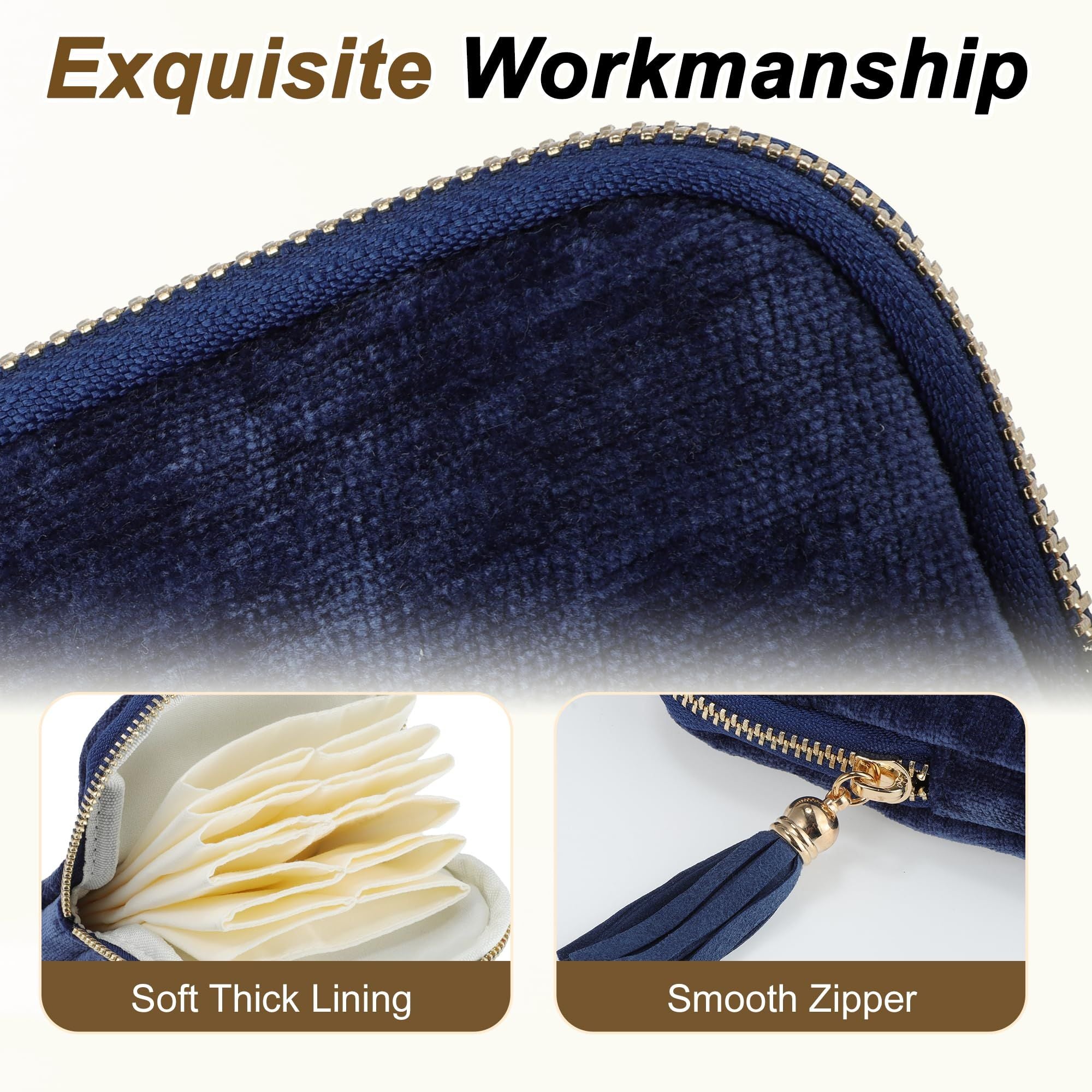 Travel Pouch Bag for Necklace Bracelet Rings Earring Storage