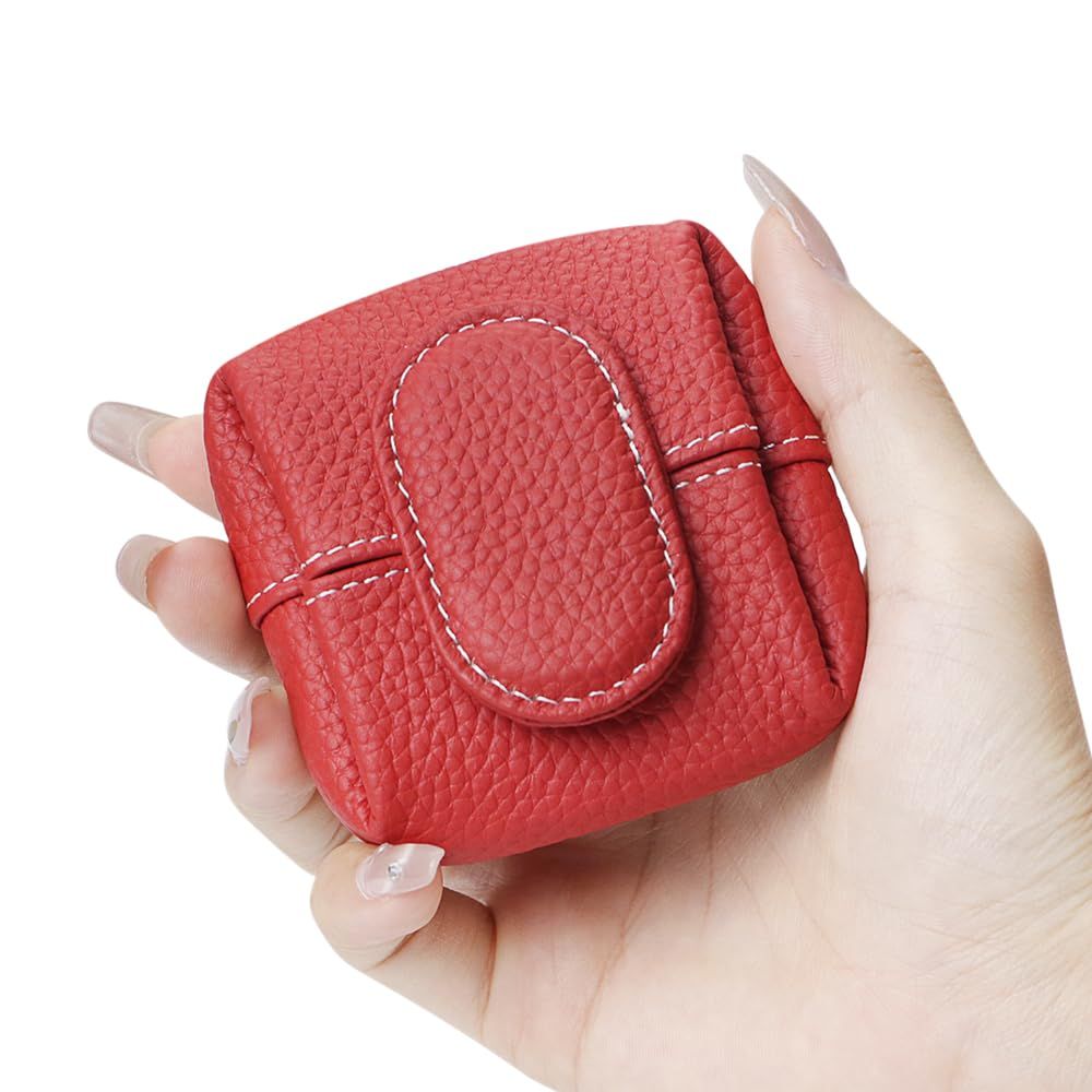 Mini Lychee Pattern Coin Purse for Daily Use